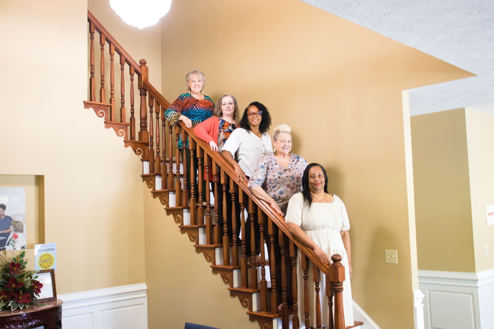 Carolinas Home Care Agency staff and owner