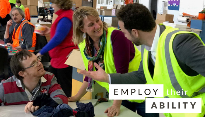 Supported employment program for IDD individuals