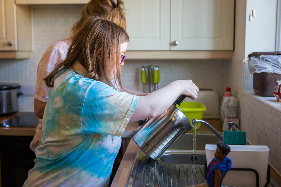 Supportive living periodic services for independent individuals